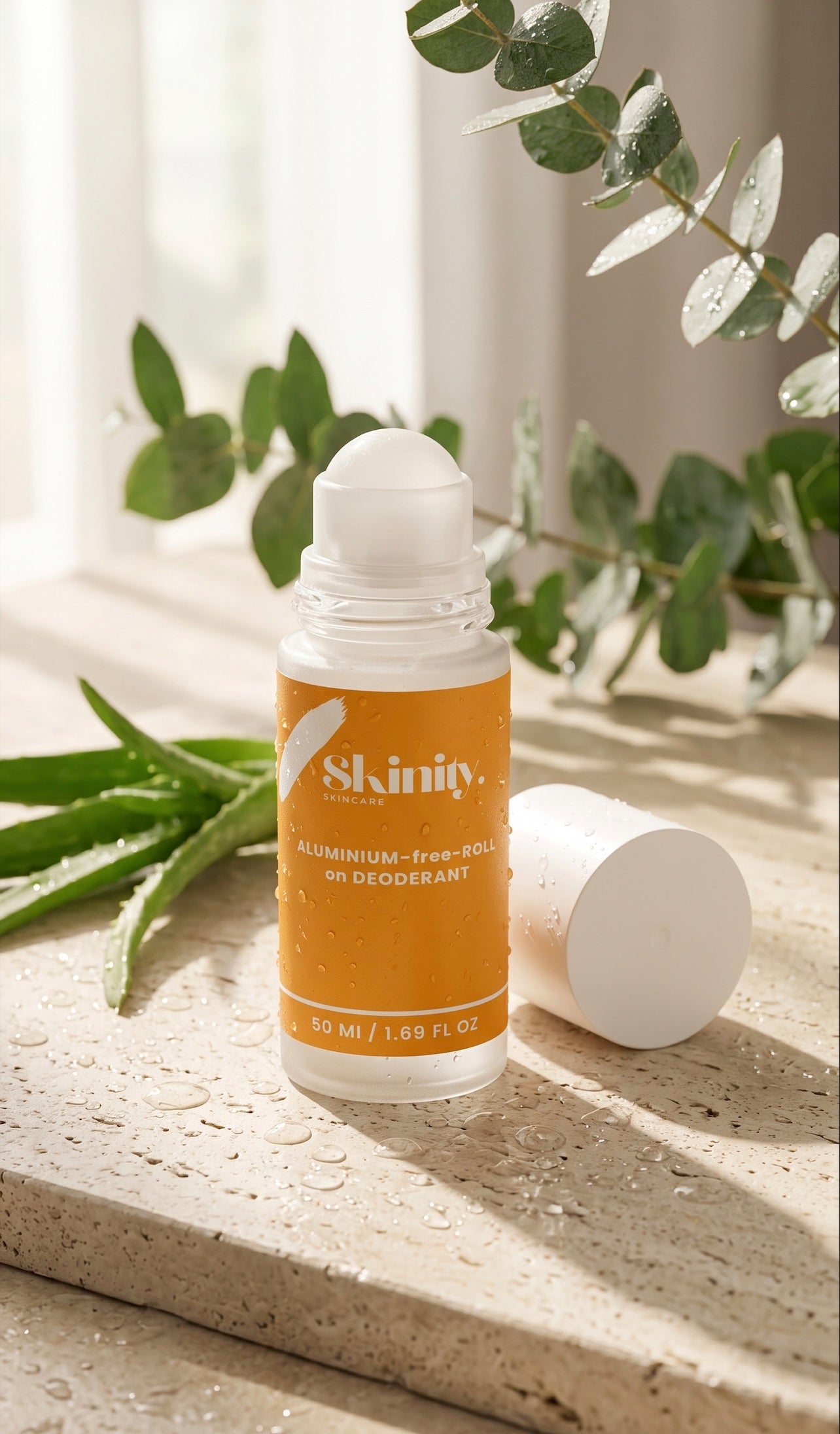 Natural Aluminum Free Roll On Deodorant