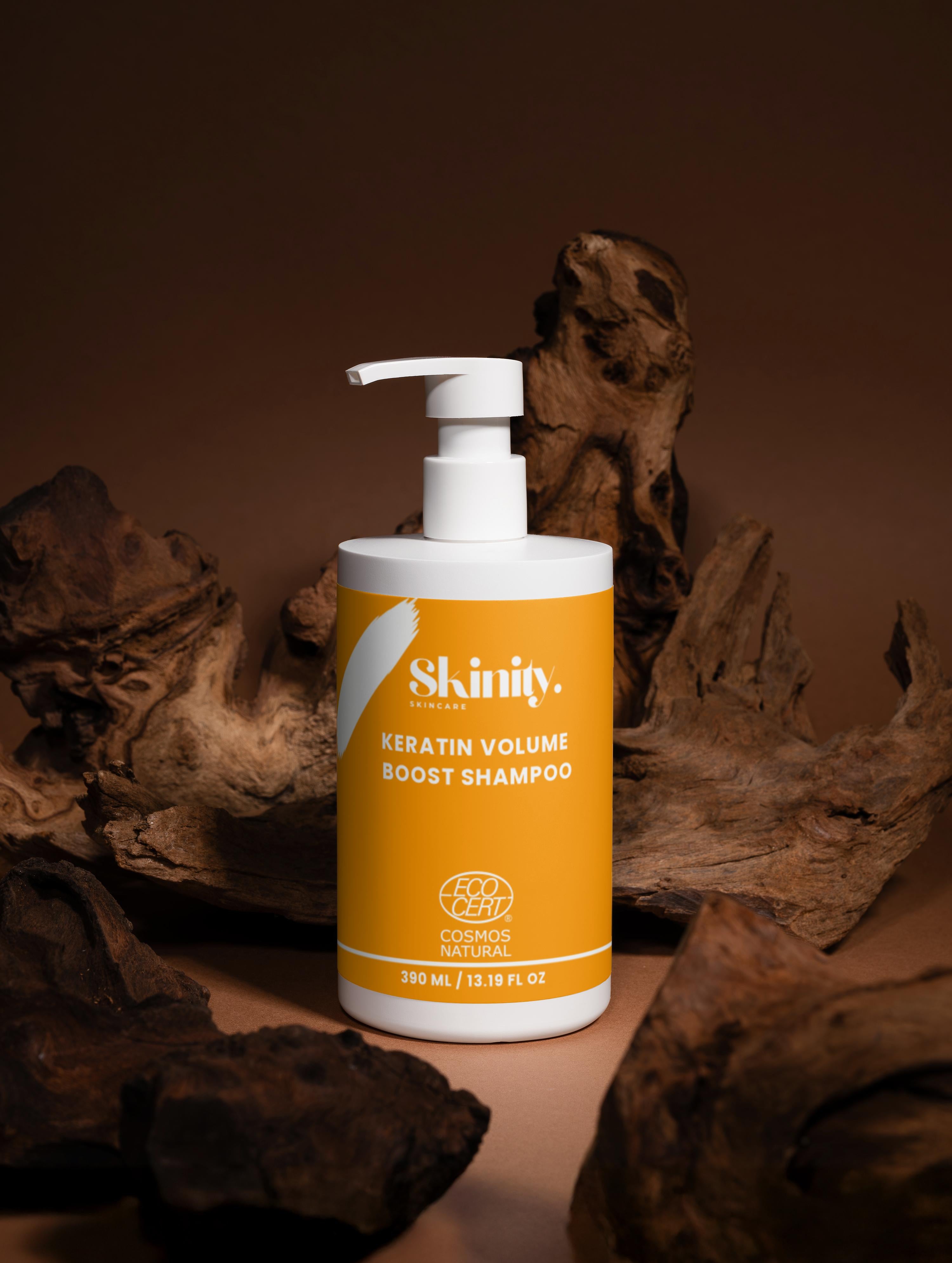 Keratin Volumenshampoo für feines und dünner werdendes Haar